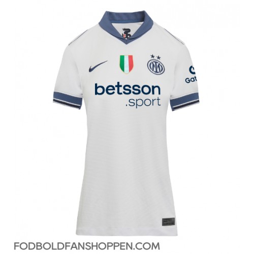 Inter Milan Davide Frattesi #16 Udebanetrøje Dame 2024-25 Kortærmet Inter Milan Davide Frattesi #16 Udebanetrøje Dame 2024-25 Kortærmet